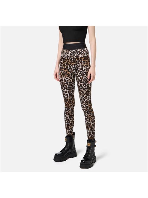 Leggings in lycra animalier ELISABETTA FRANCHI | PA05647E247E2B85